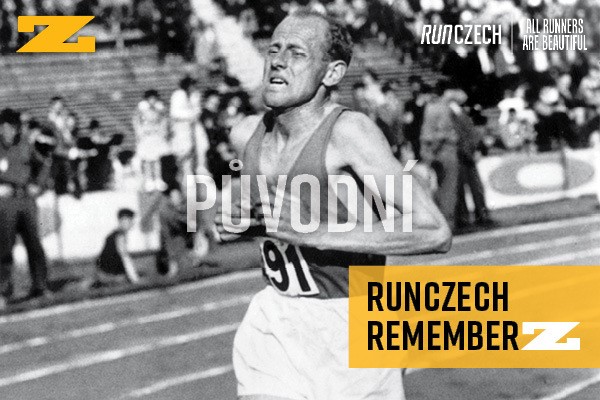 Písmeno "Z" odkazující k Emilu Zátopkovi RunCzech raději z kampaně odstranil, zdroj: RunCzech.