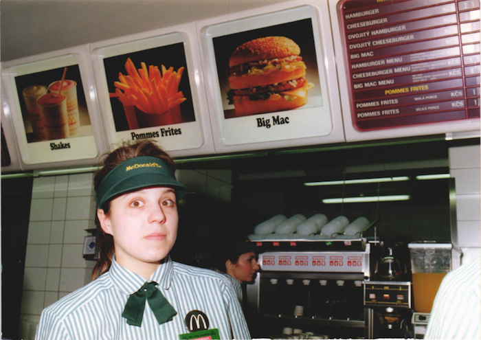 V nabídce již byl BigMac, Cheeseburger, hranolky nebo shake, zdroj: McDonald's.