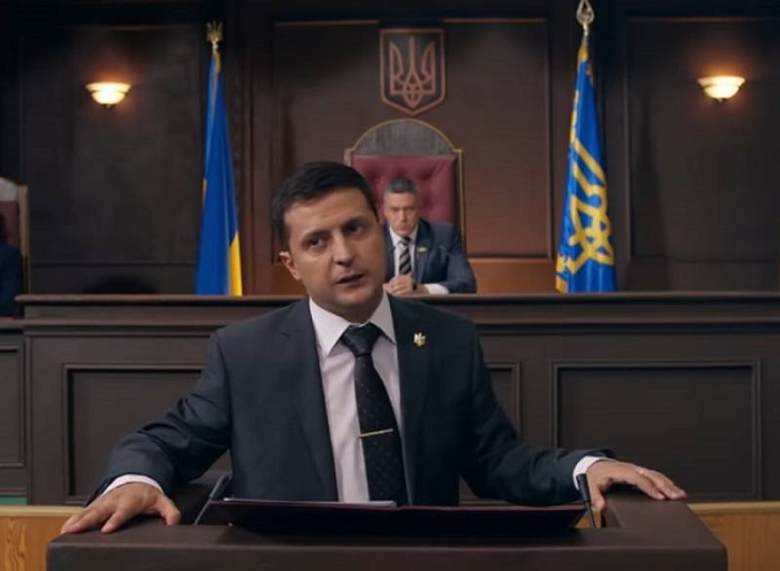 Voyo odvysílá seriál Sluha národa se Zelenským