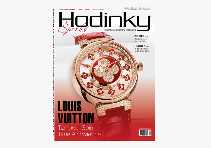 Titulní strana časopisu Hodinky a šperky, zdroj: Časopisy pro volný čas