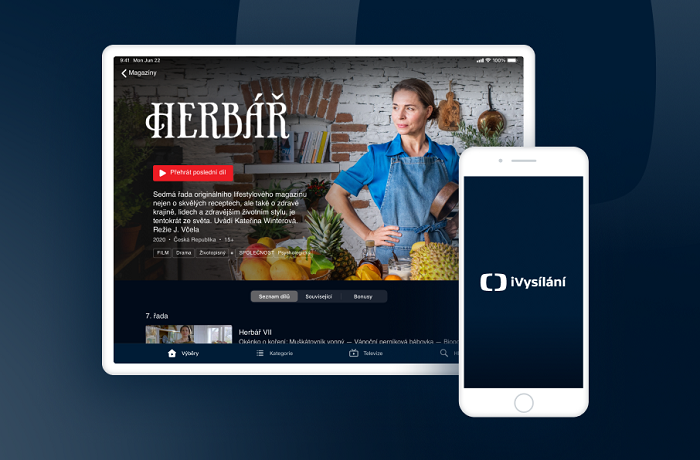 Videoslužba iVysílání uvedla nové mobilní aplikace