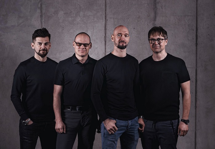 Zleva: Jan Galgonek, Matěj Novák, Michal Trunkát a Petr Pavlík, zdroj: Cruxo