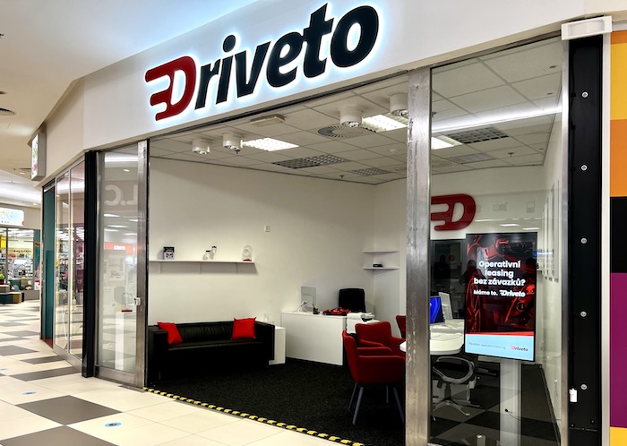 První zákaznické centrum otevírá Driveto v pražském obchodním centru Nová Butovice, zdroj: Driveto.