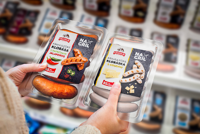 Nové produkty značky Krahulík mají obaly od Loosers