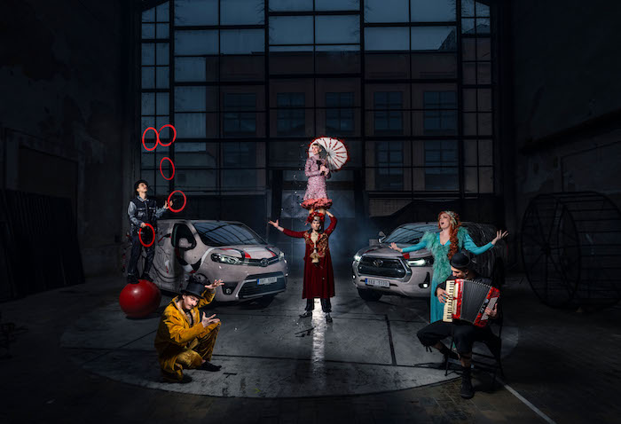 Toyota se stala oficiálním partnerem Cirku La Putyka
