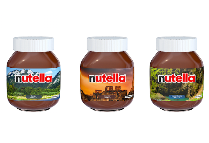 Limitovaná edice značky Nutella, zdroj: Nutella / Ferrero