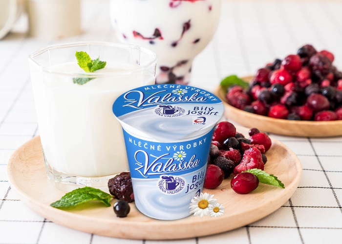 Bílý jogurt je nejprodávanějším výrobkem mlékárny, zdroj: Mlékárna Valašské Meziříčí