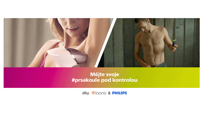 Philips se spojil s Loono v kampani #prsakoule