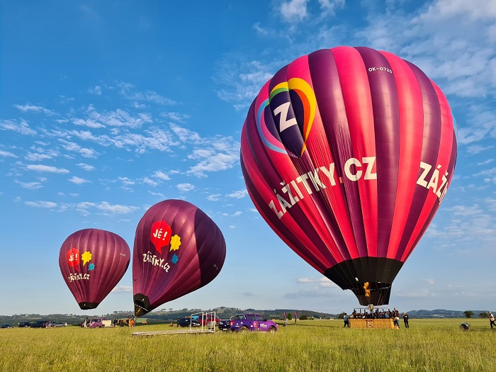 Firma Zážitky.cz uvedla svůj největší horkovzdušný balón