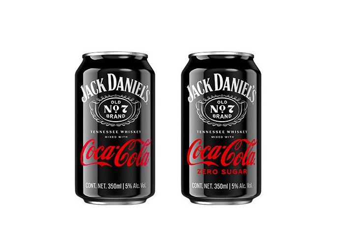 Coca-Cola uvede ve spolupráci se společností Brown-Forman novinku Jack & Coke, zdroj: Coca-Cola.