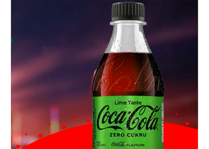 Coca-Cola Zero propaguje novinku s limetkovou příchutí