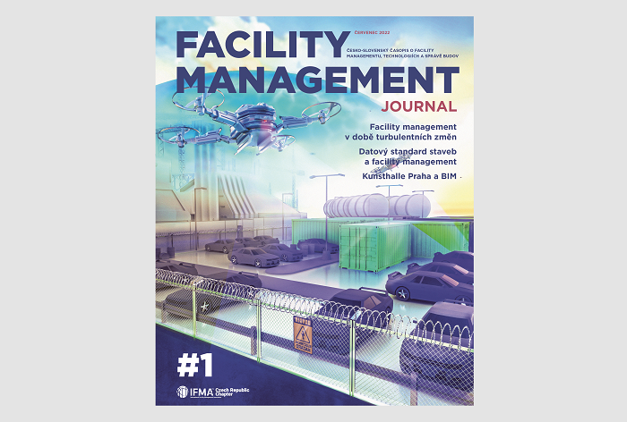 Titulní strana magazínu Facility Management Journal