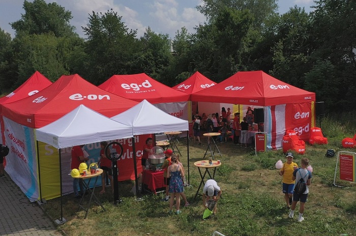 E.ON odstartoval letní roadshow, výtěžek jde na Dětské vesničky