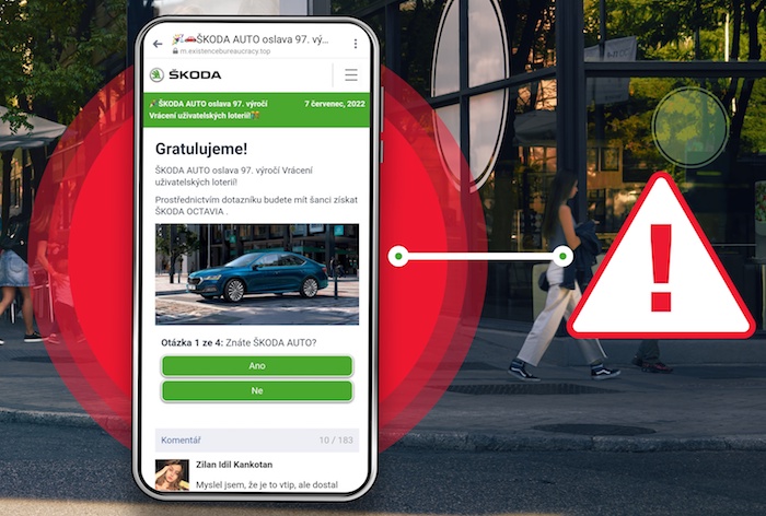 Škoda Auto varuje před šířením falešné soutěže