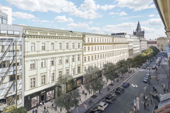 Na Příkopě vznikne maloobchodní komplex 100Yards