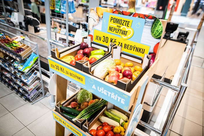 Albert otevřel v Praze první zero food waste prodejnu
