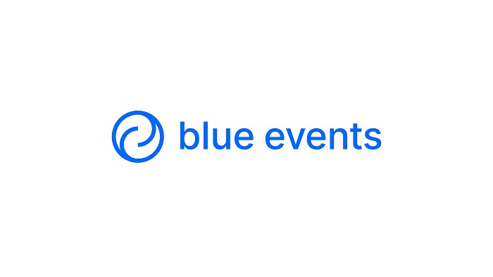 nové logo Blue Events