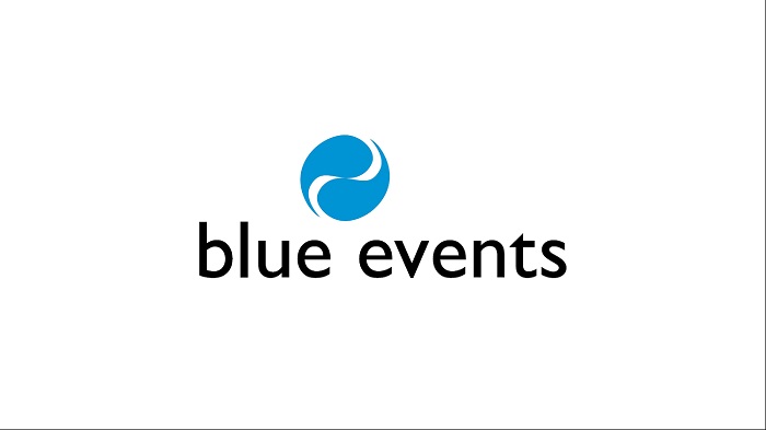 staré logo Blue Events