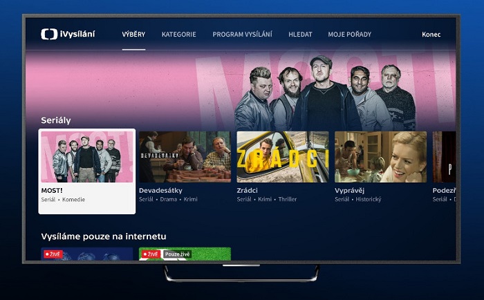 Služby iVysílání, iPrima a Fitshaker jsou v chytrých TV Samsung