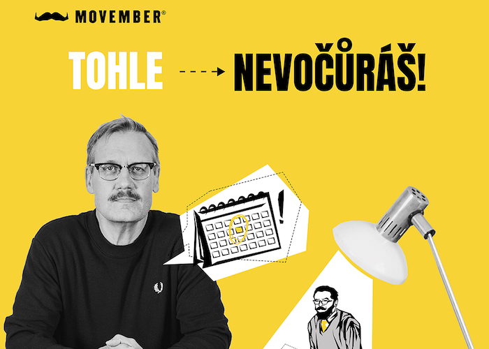 Startuje Movember a s ní kampaň „To nevočůráš“!