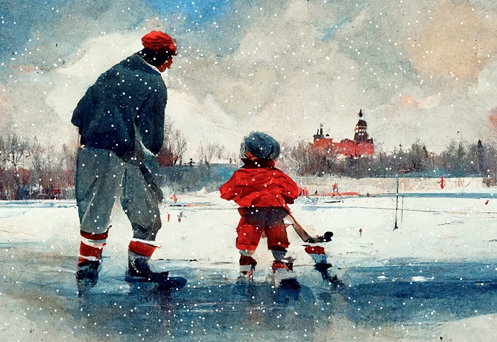 KB vytvořila jako první vánoční kampaň díky umělé inteligenci