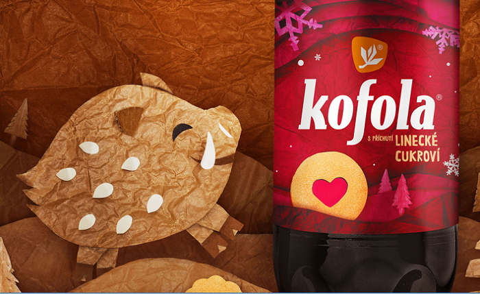 Kofola uvádí vánoční reklamu a limitku s příchutí cukroví