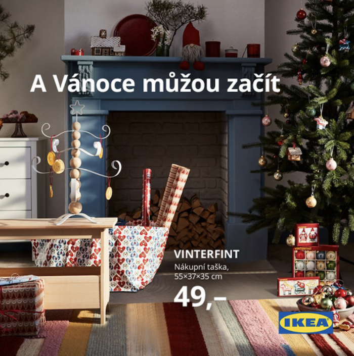 Klíčový vizuál kampaně Ikea, zdroj: Ikea