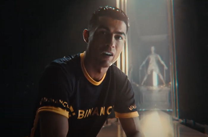 Binance uvedla v Česku svou první reklamu, je s Ronaldem