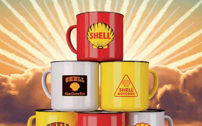 Shell spouští retro spotřebitelskou kampaň s hrnky