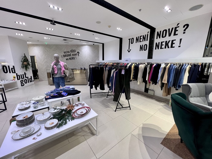 Na Chodově otevřela v pilotu první cirkulární prodejna