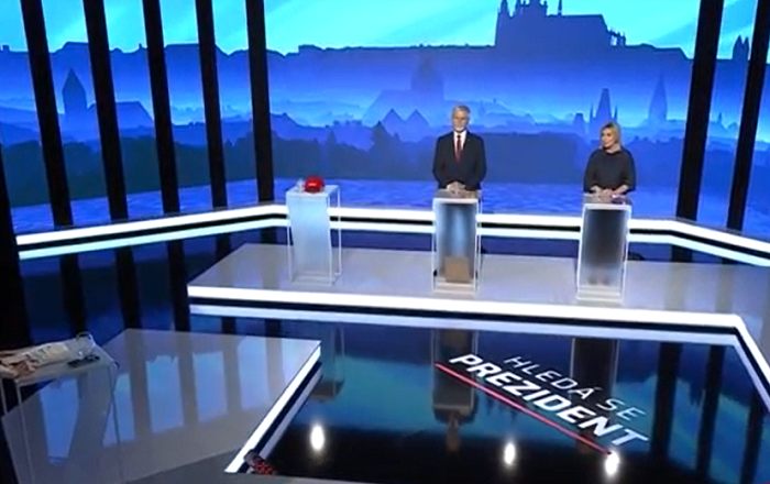 Z předvolební debaty Hledá se prezident, zdroj: FTV Prima