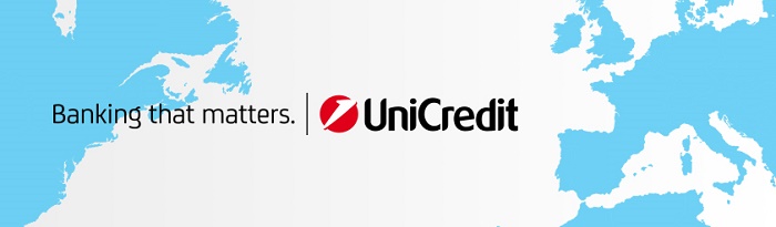 Nový slogan skupiny UniCredit, v češtině zní: „Banka pro všechno, na čem záleží“, zdroj: UniCredit.