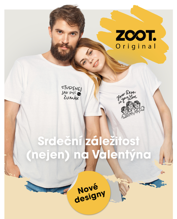 Zoot sází na svátek zamilovaných na svou značku Zoot Original, zdroj: Zoot.