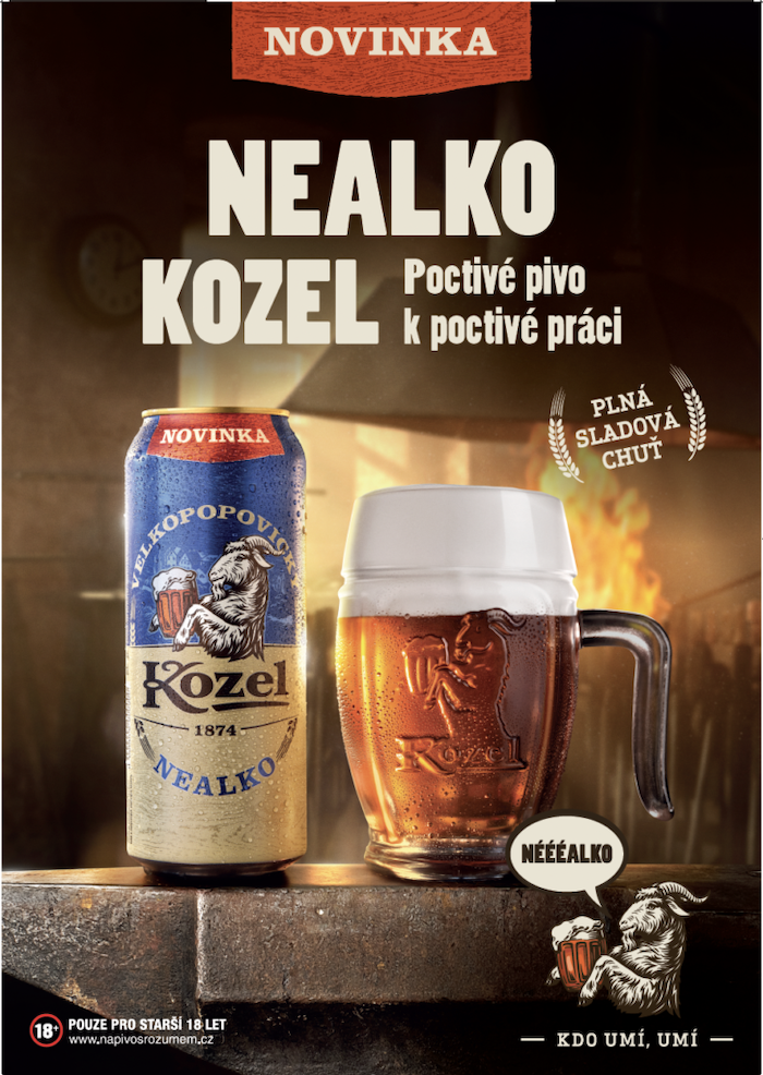 Zdroj: Velkopopovický Kozel / Plzeňský Prazdroj