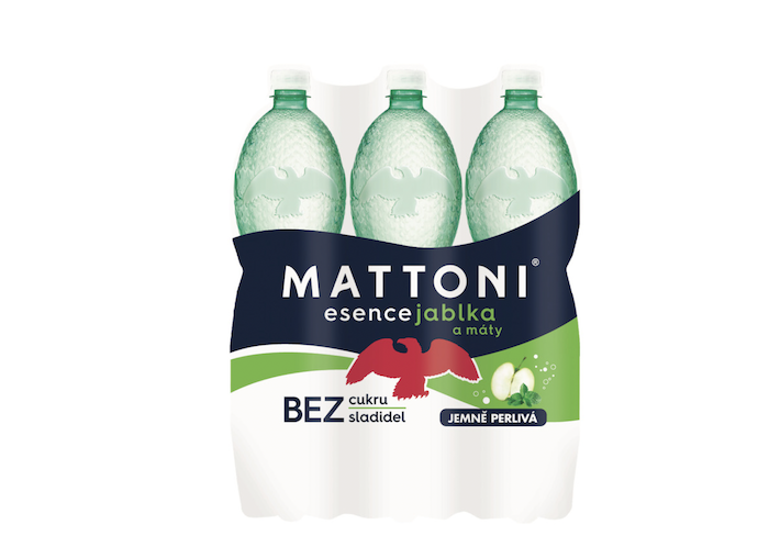 Mattoni Esence jablko & máta je nyní k dostání ve větším formátu, zdroj: Mattoni 1873.
