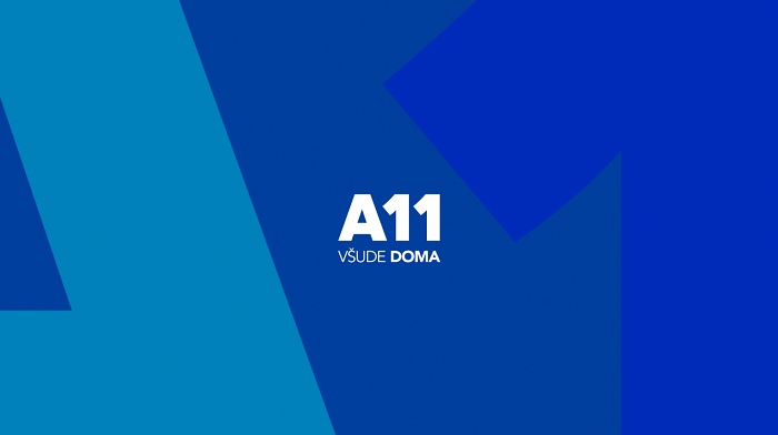 Logo a slogan televize A 11, zdroj: A 11