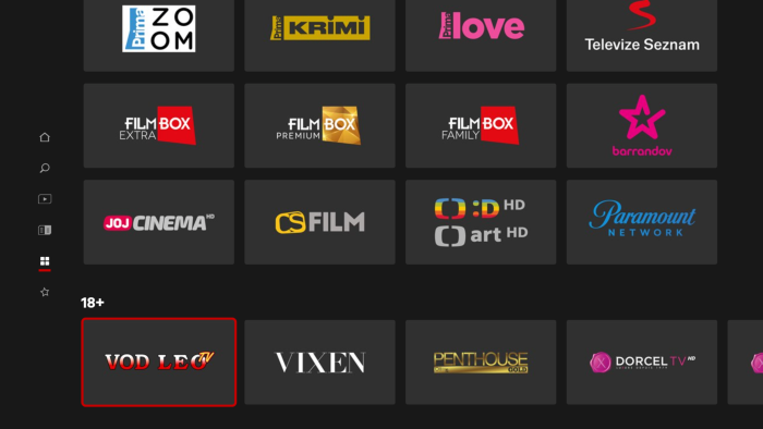 Skylink odstranil ze Smart TV knihovnu pro dospělé