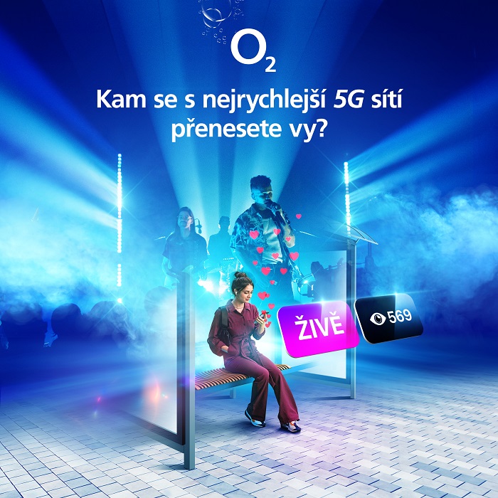Vizuál nové kampaně O2, zdroj: O2