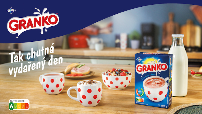 Klíčový vizuál k nové kampani značky Granko, zdroj: Nestlé