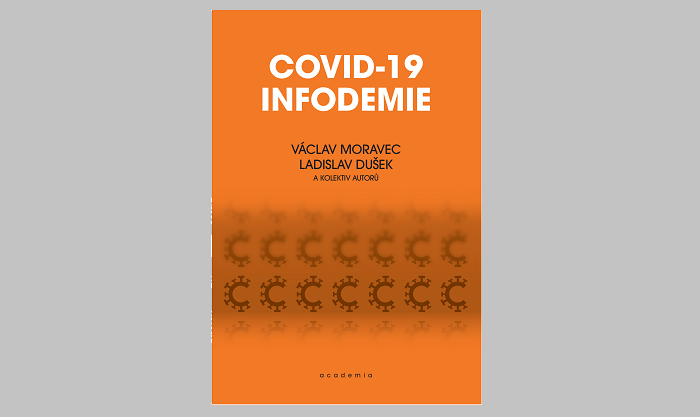 Obálka publikace Covid-19 Infodemie, zdroj: Academia