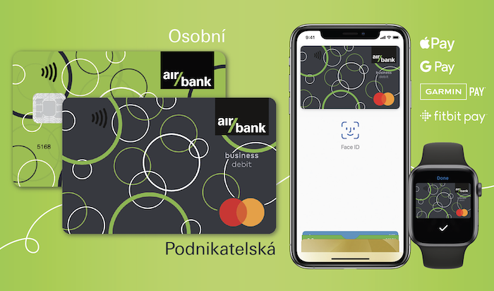 Bankovnictví pro podnikatele bude Air Bank ladit do šedo-zelené barevné kombinace, zdroj: Air Bank.
