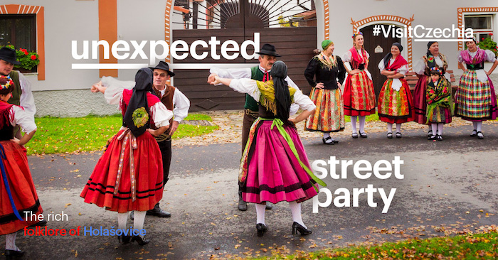 Jeden z klíčových vizuálů nové kampaně „Unexpected Traditions“ CzechTourism, zdroj: CzechTourism
