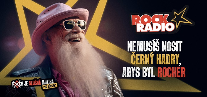 Nová kampaň Rock Rádia, zdroj: Media Bohemia