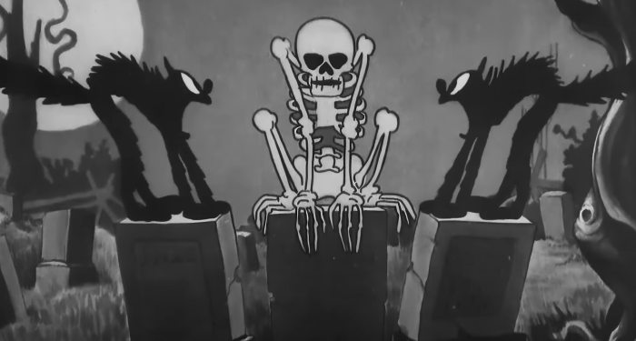 Ukázka z kraťasu Skeleton Dance z roku 1929. Zdroj: Disney