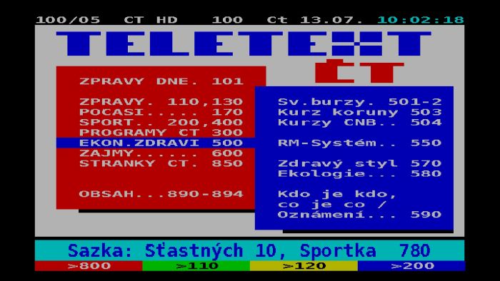 Teletext je v Německu stále populární, přežívá i v Česku