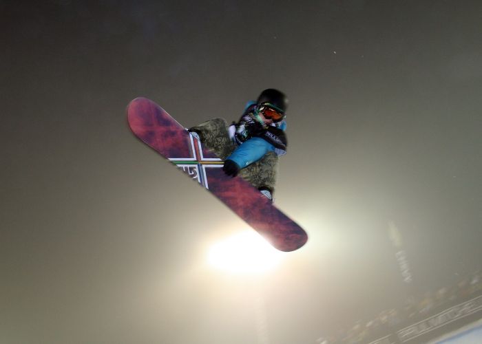 Ve vysílání televizního programu nechybí ani snowboardové závody. Zdroj: Pixabay