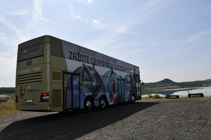 Součástí Olympijského festivalu bude i patrový autobus, zdroj: ČOV / Barbora Reichová