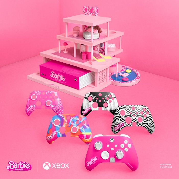 Speciální herní konzoli s motivem Barbie představila značka Xbox, zdroj: Xbox