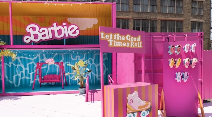 V Chicagu a New Yorku vyrostla Barbie pop-up kavárna, zdroj: Twitter.