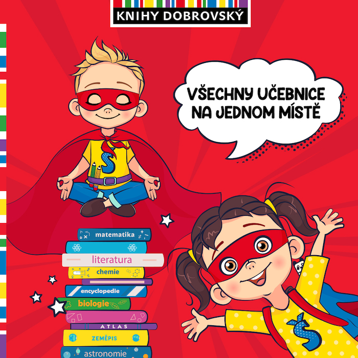 Ukázka back-to-school kampaně společnosti Knihy Dobrovský, zdroj: Knihy Dobrovský